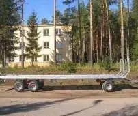Przyczepa rolnicza do bel firmy cynkomet typ T-608