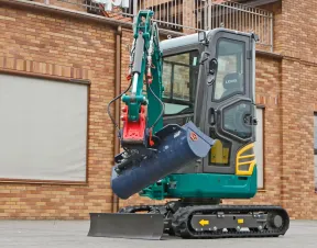 Mini koparka Lovol Korbanek, Nachi, Eaton, Yanmar łyżka skarpowa