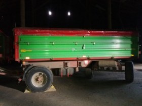 Przyczepa rolnicza używana Agromet Brzeg