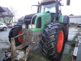Przód używanego niemieckiego ciągnika rolniczego Fendt 926 Vario 