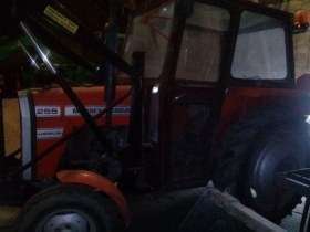 Używany Ciągnik Massey Ferguson 255 1989 r zdjęcie lewej strony 
