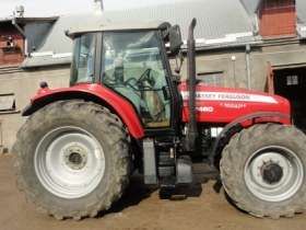 Ciągnik Massey Ferguson 7480 Dyna VT - korbanek na placu