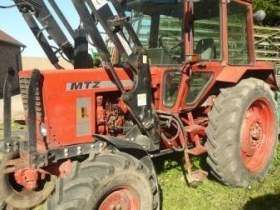 Używany ciągnik rolniczy MTZ 82 z ladowaczem czołowym Agromasz 