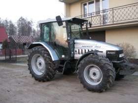 Srebrny używany ciągnik rolniczy Lamborghini Premium 1060 