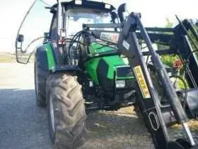 Deutz Fahr Agrotron 100 z ładowaczem Stoll
