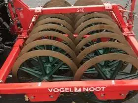 używany wał Vogel Noot wał Packer 240 kolor czerwony 