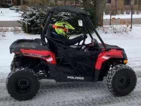 Quad Polaris seria Ace 150 w kolorze czerwono - czarnym atv korbanek.pl