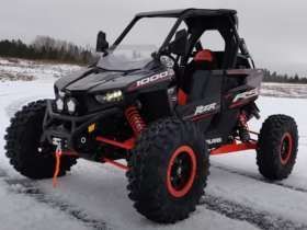 Atv Polaris RS 1 RZR kolor czarny pojazd dla jednej osoby Korbanek quad