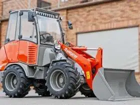 Atlas Weycor AR320 Yanmar z kabiną łyżka do materiałów sypkich
