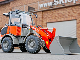 Ładowarka przegubowa Atlas Weycor AR400 Yanmar bok łyżka kabina szybkozłącze