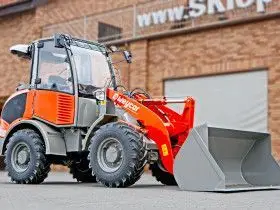 Ładowarka przegubowa Atlas Weycor AR400 Yanmar bok łyżka kabina szybkozłącze