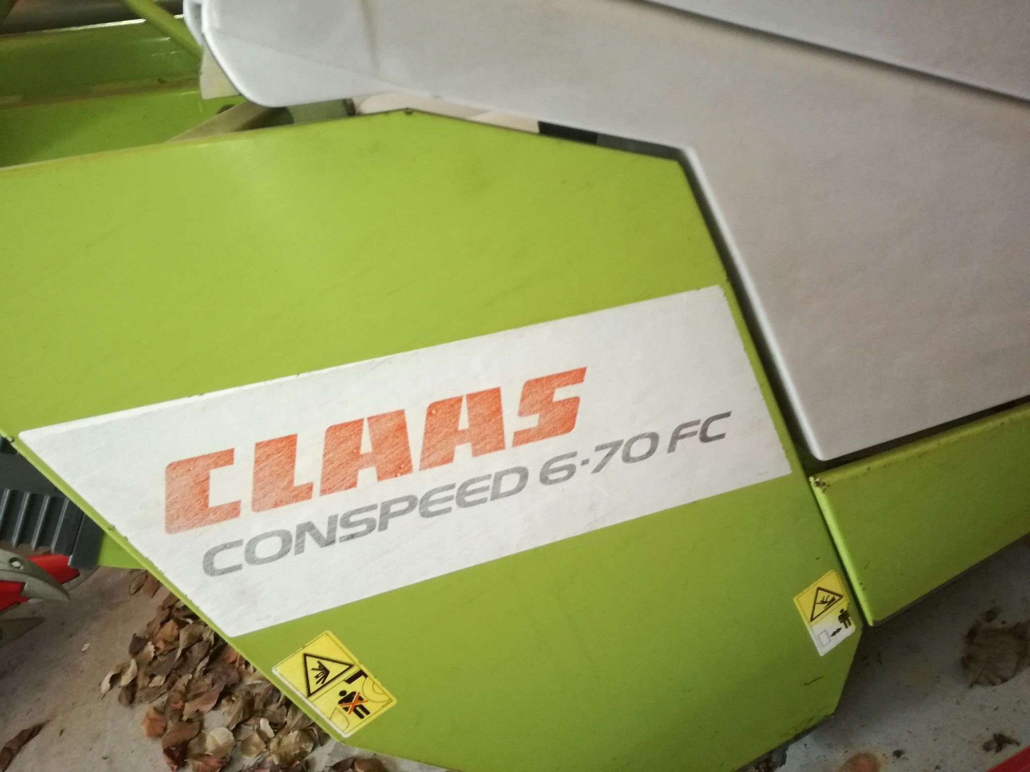 Claas Conspeed 670 FC header 