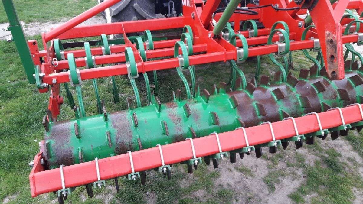 Używany Agregat UNIA ARES z trzema rzędami zębów