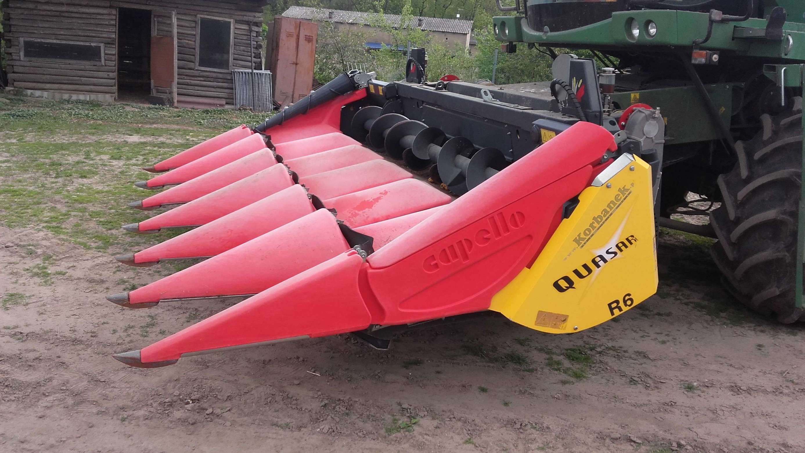 Przystawka do kukurydzy Capello Quasar R6 ramka Fendt 5220E