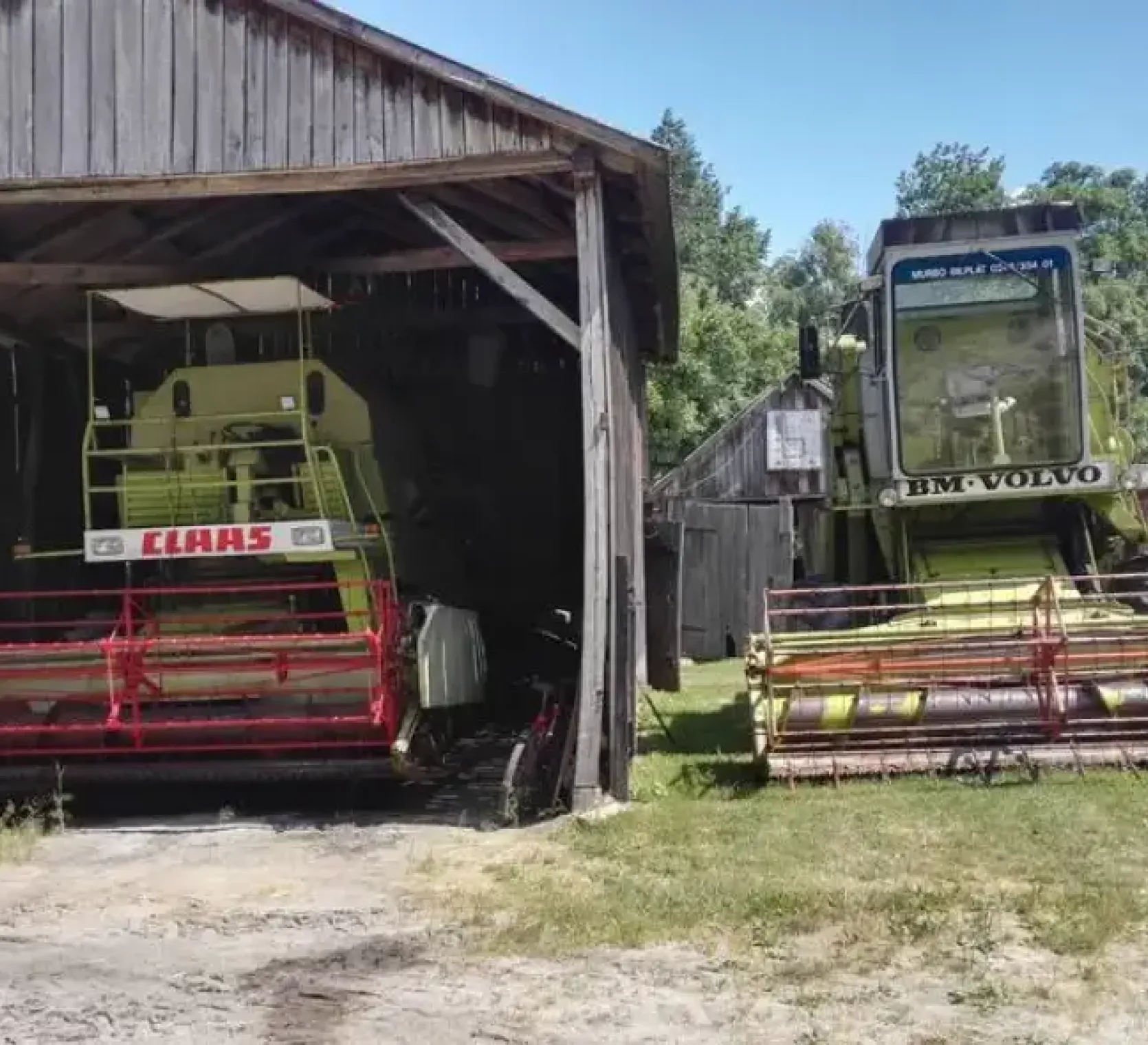Kombajn używany Claas Mercator i Senator