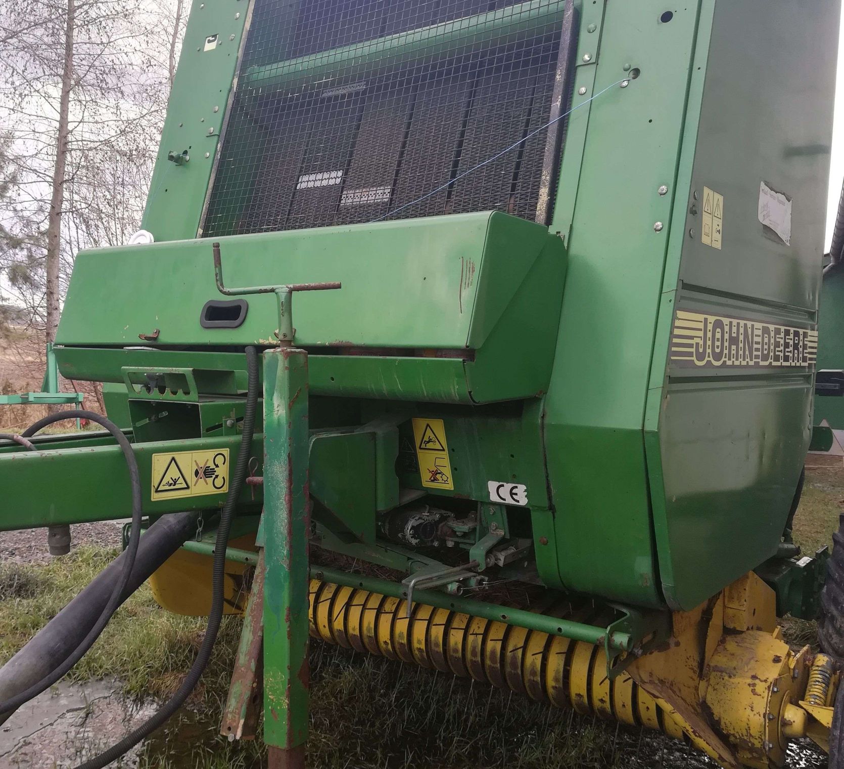 john deere 580 rok produkcji 2000 używana prasa