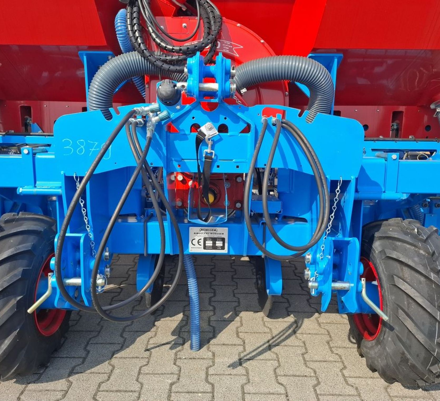 Układ zawieszenia, przewody hydrauliczne