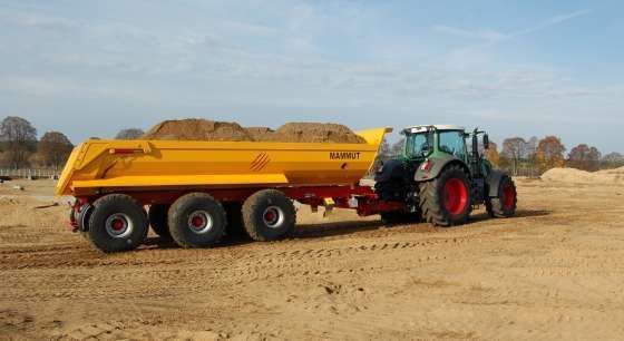 PBN 30 przyczepa Metaltech Mirosławiec do prac w transporcie budowlanym