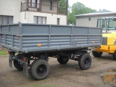 Używana Przyczepa Autosan D 732 4,5t +nadstawki rok 1998