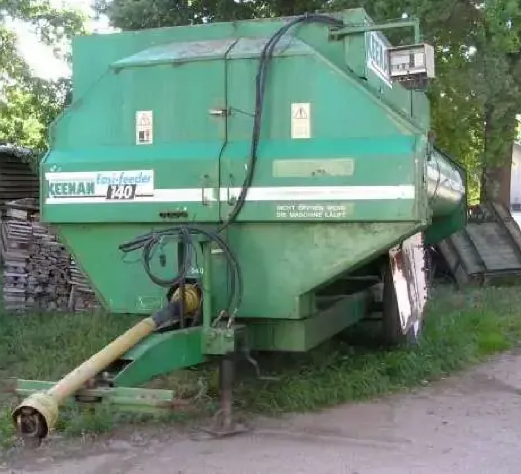  Wóz paszowy Keenan z napedem wałka wom korbanek.pl