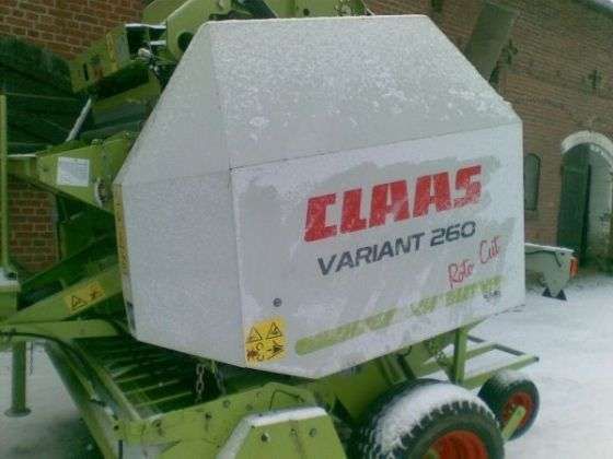 Używana Prasa zwijająca Claas Variant 260 RotoCut 2005 r