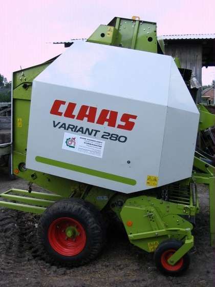Używana Prasa zwijająca CLAAS VARIANT 280 2007 r