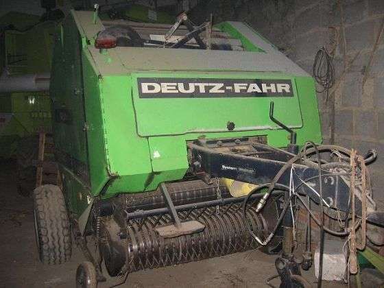Używana  Prasa rolująca  DEUTZ FAHR zdjęcie z przodu 