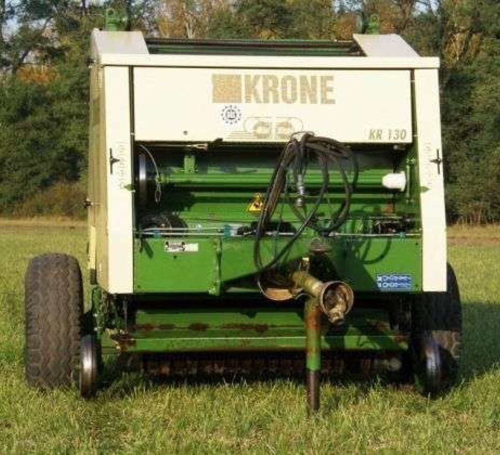 widok z przodu prasa zwijająca Krone KR 130 używana