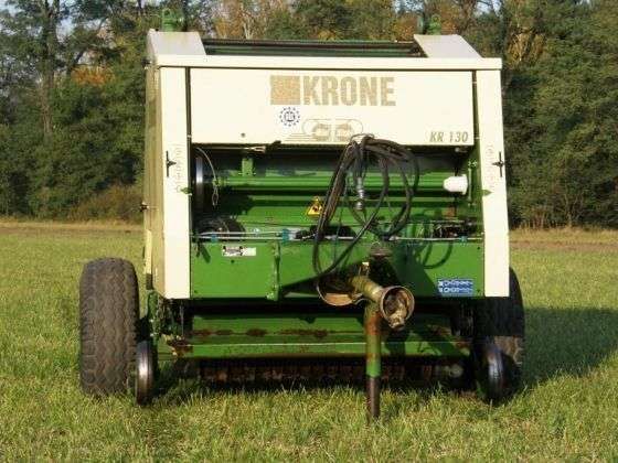 widok z przodu prasa zwijająca Krone KR 130 używana