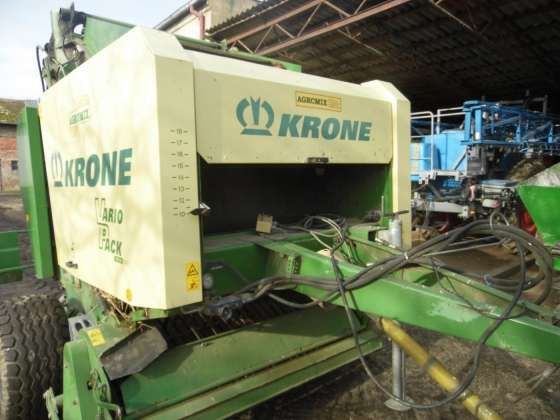 używana prasa zwijająca Krone Vario Pack 1810 Eco 2002 r w dobrym stanie technicznym