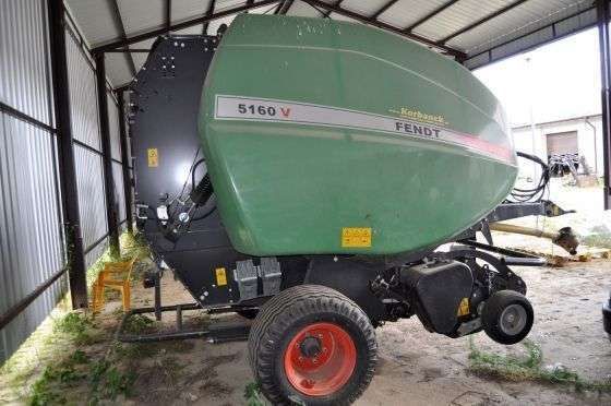 Prasa zwijająca Fendt 5160 V używana kupiona od Korbanek Sp. z o.o.
