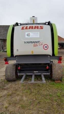 Używana Prasa Claas Variant 360 widok z tyłu