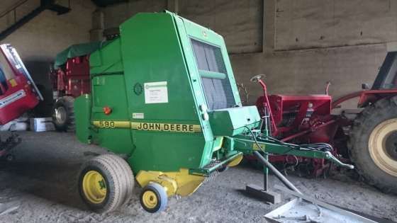 cała prasa jd 590 korbanek dobry stan