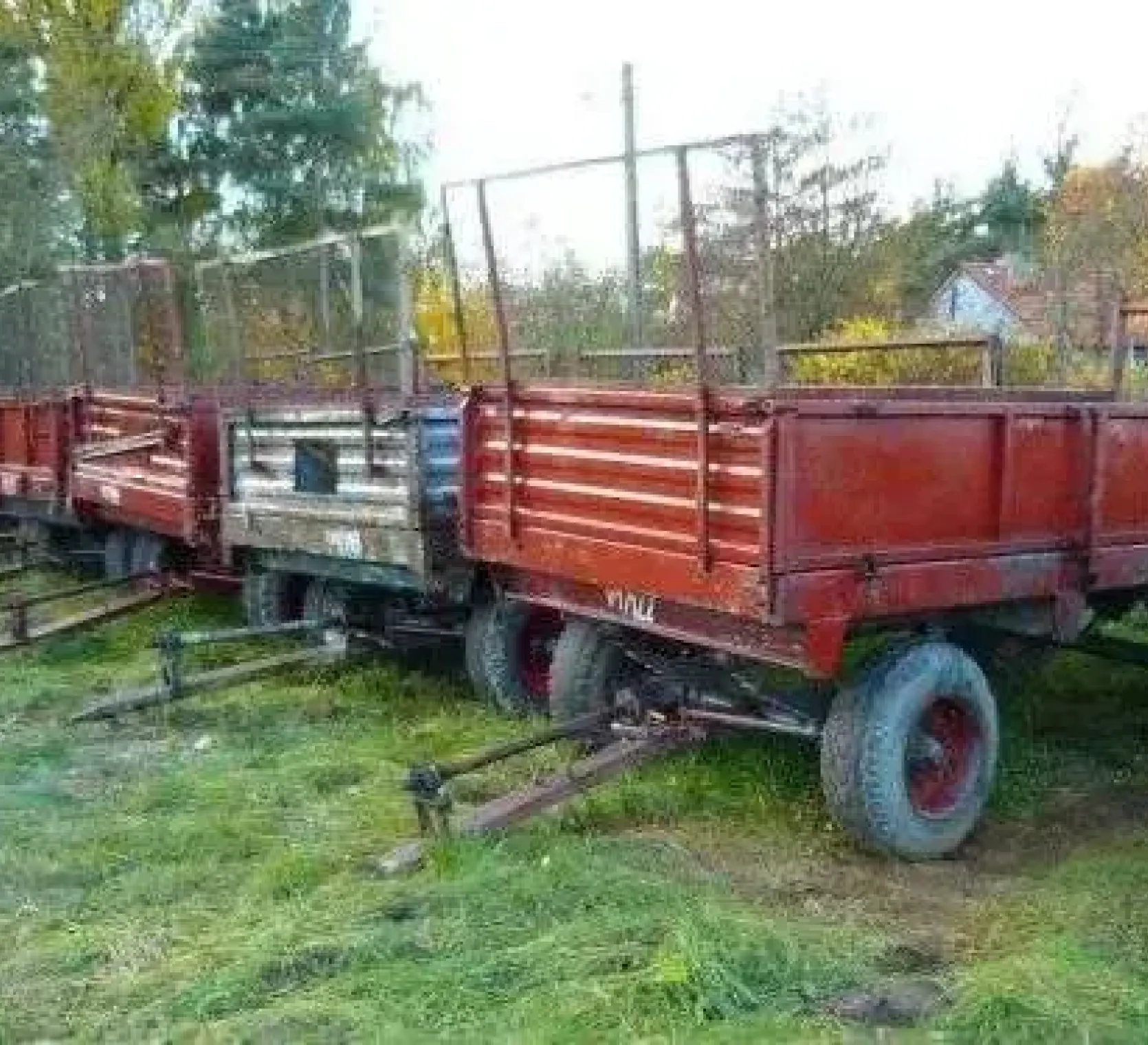 Używany Rozrzutnik obornika - N-235/1 1989 r