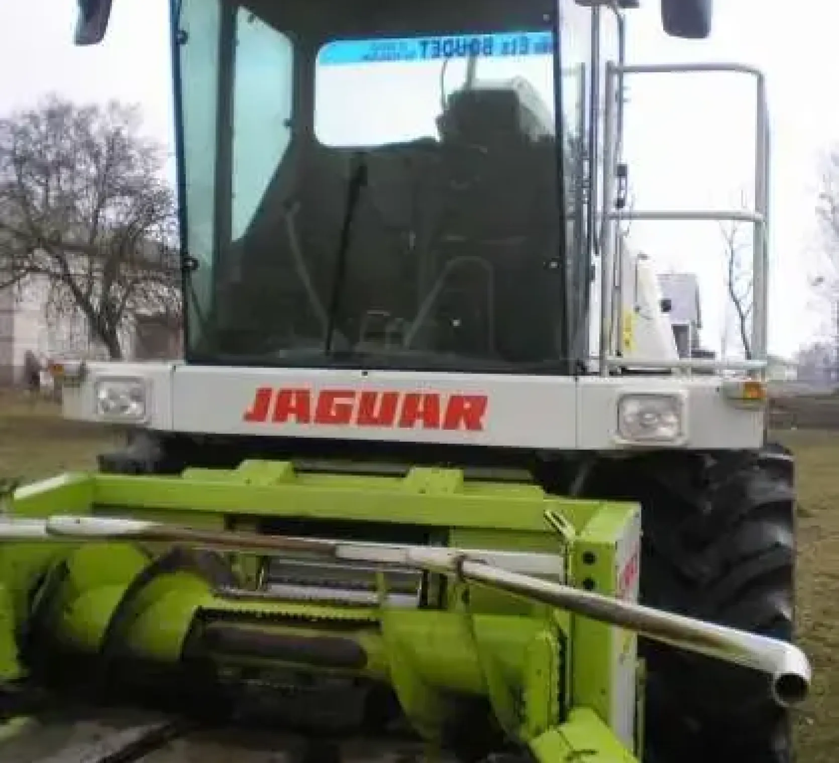 Używana Sieczkarnia samojezdna Claas Jaguar 800 widok z przodu