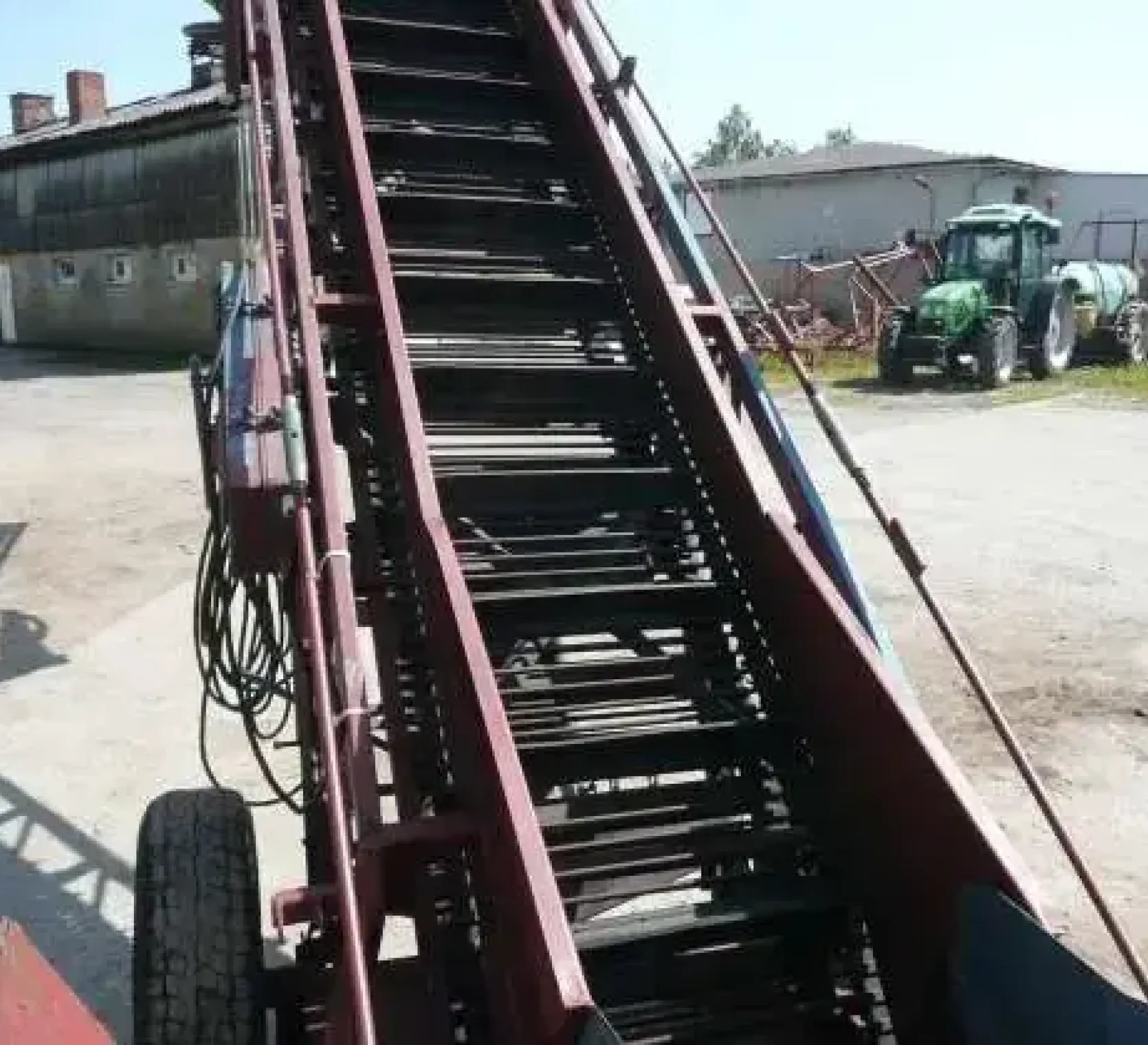 używany przenośnik taśmowy 14 m koła do transportu 