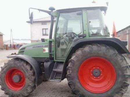 Fendt 309 Ci używany ciągnik z instalacją hamulcową pneumatyczną jedno i dwuobwodową