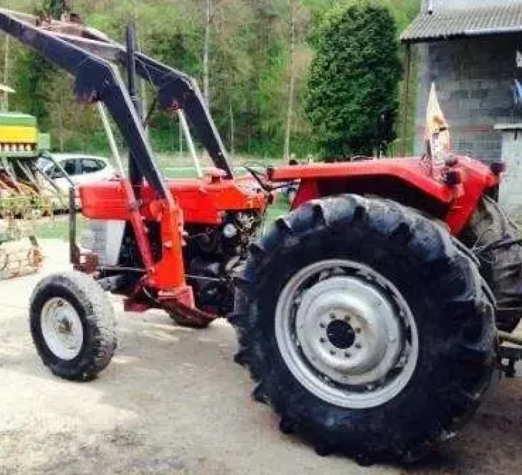 Maszyny rolnicze używane MF 158 rok 1975 korbanek
