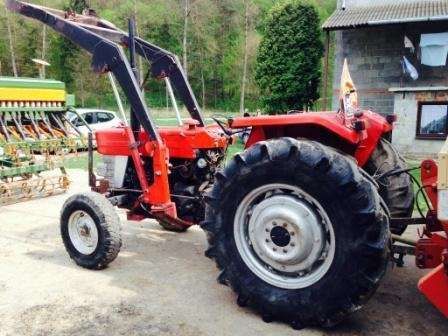 Używany jak nowy MF158 massey ferguson korbanek.pl