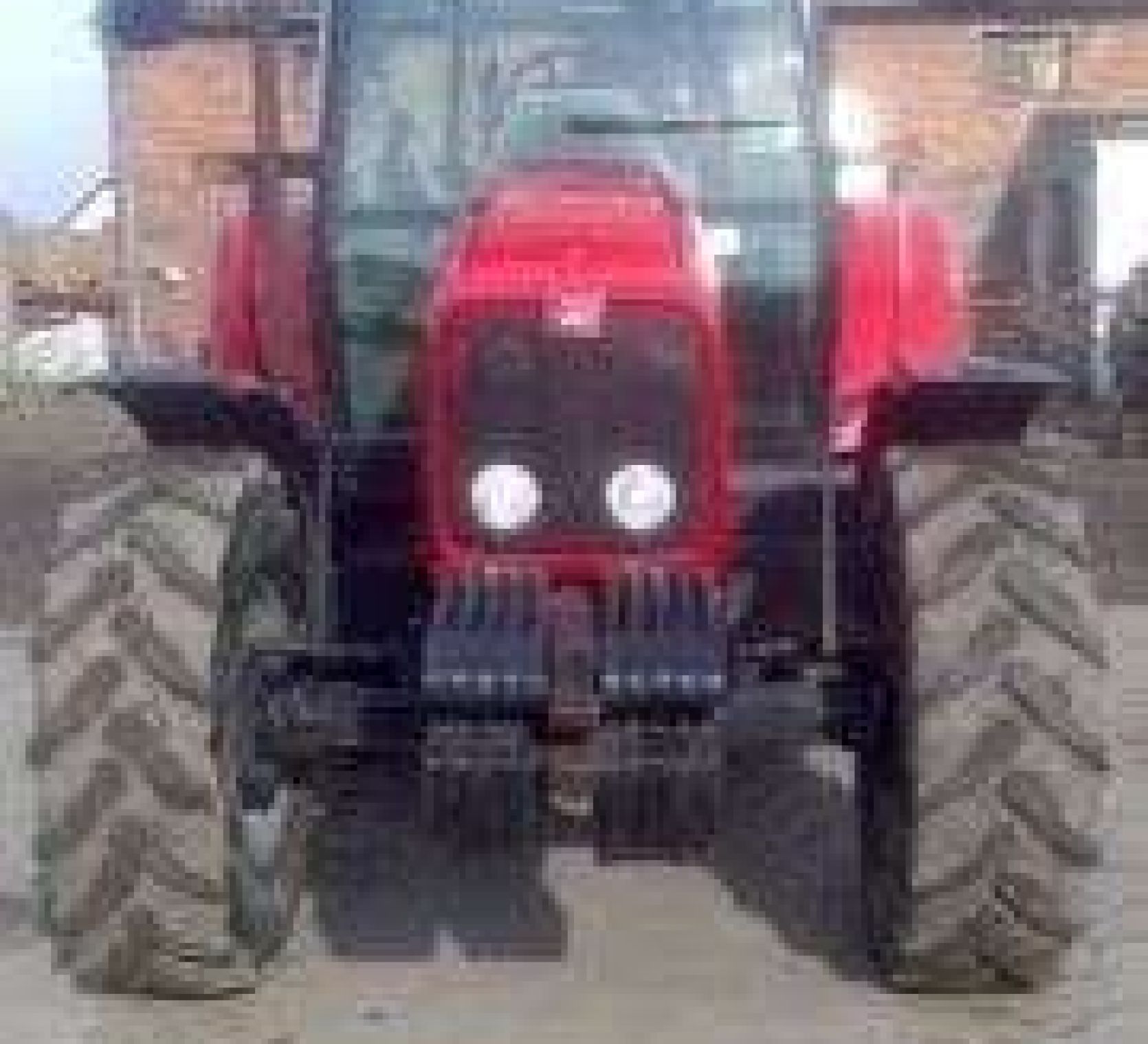 Używany Massey Ferguson 5455 rok produkcji 2005 z przodu