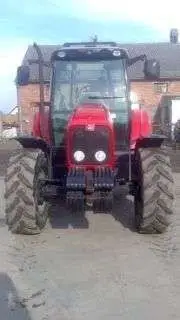 Używany Massey Ferguson 5455 rok produkcji 2005 z przodu