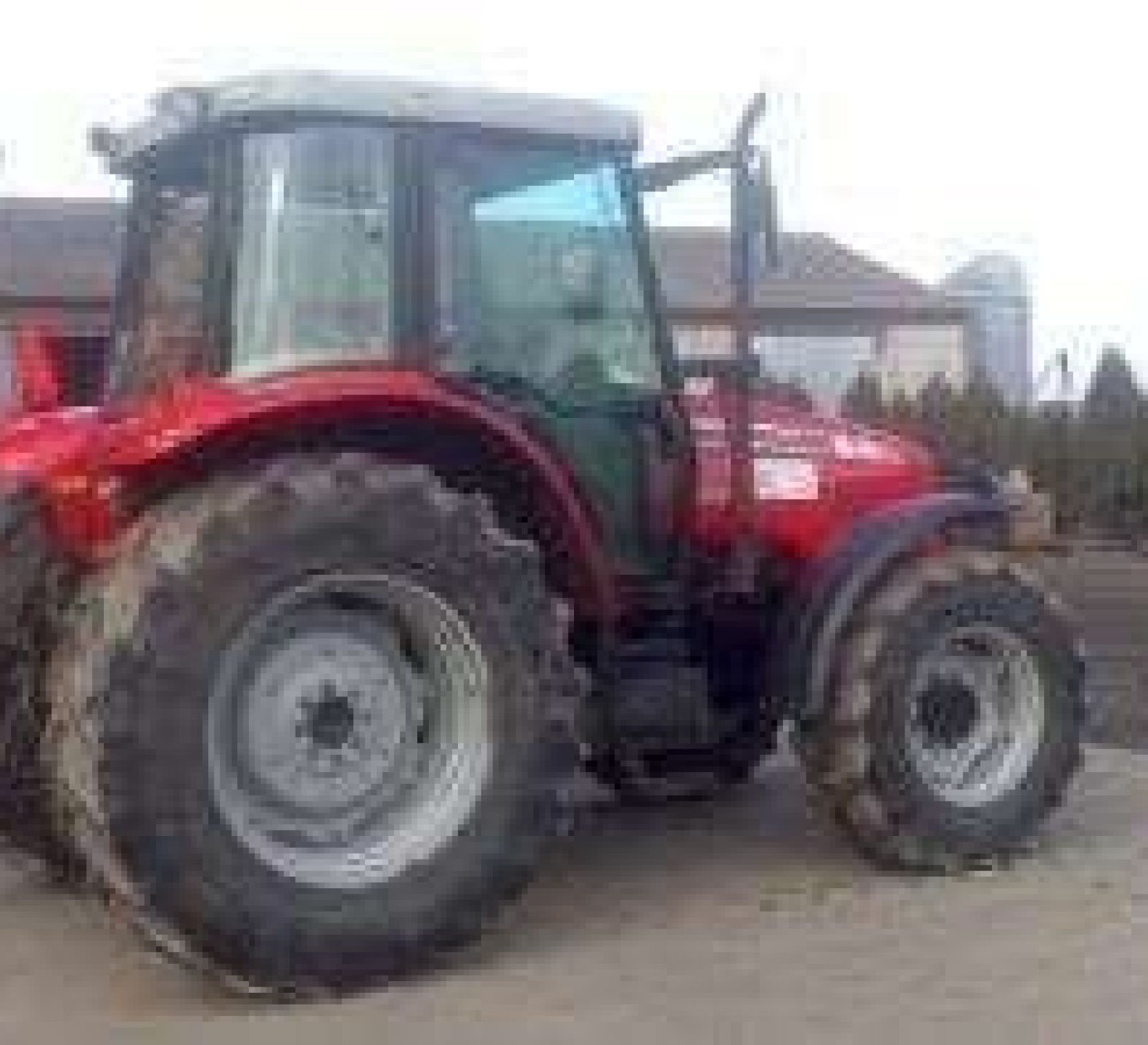 Używany Massey Ferguson 5455 rok produkcji 2005 prawy tył
