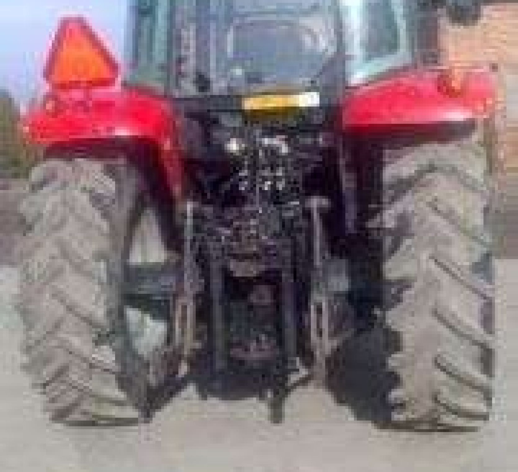 Używany Massey Ferguson 5455 rok produkcji 2005 tył 