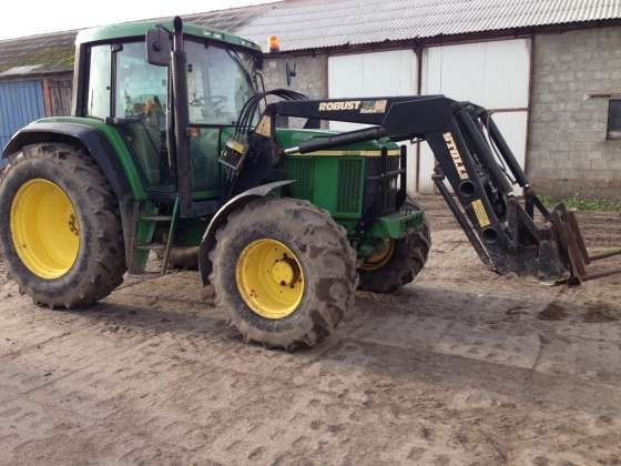 Traktor z ładowaczem JD 6610 korbanek Tarnowo Podgórne