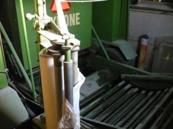 Podest i stopa podporowa prasy Krone Kombi Pach 1250