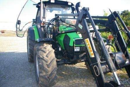 Deutz Fahr Agrotron 100 z ładowaczem Stoll