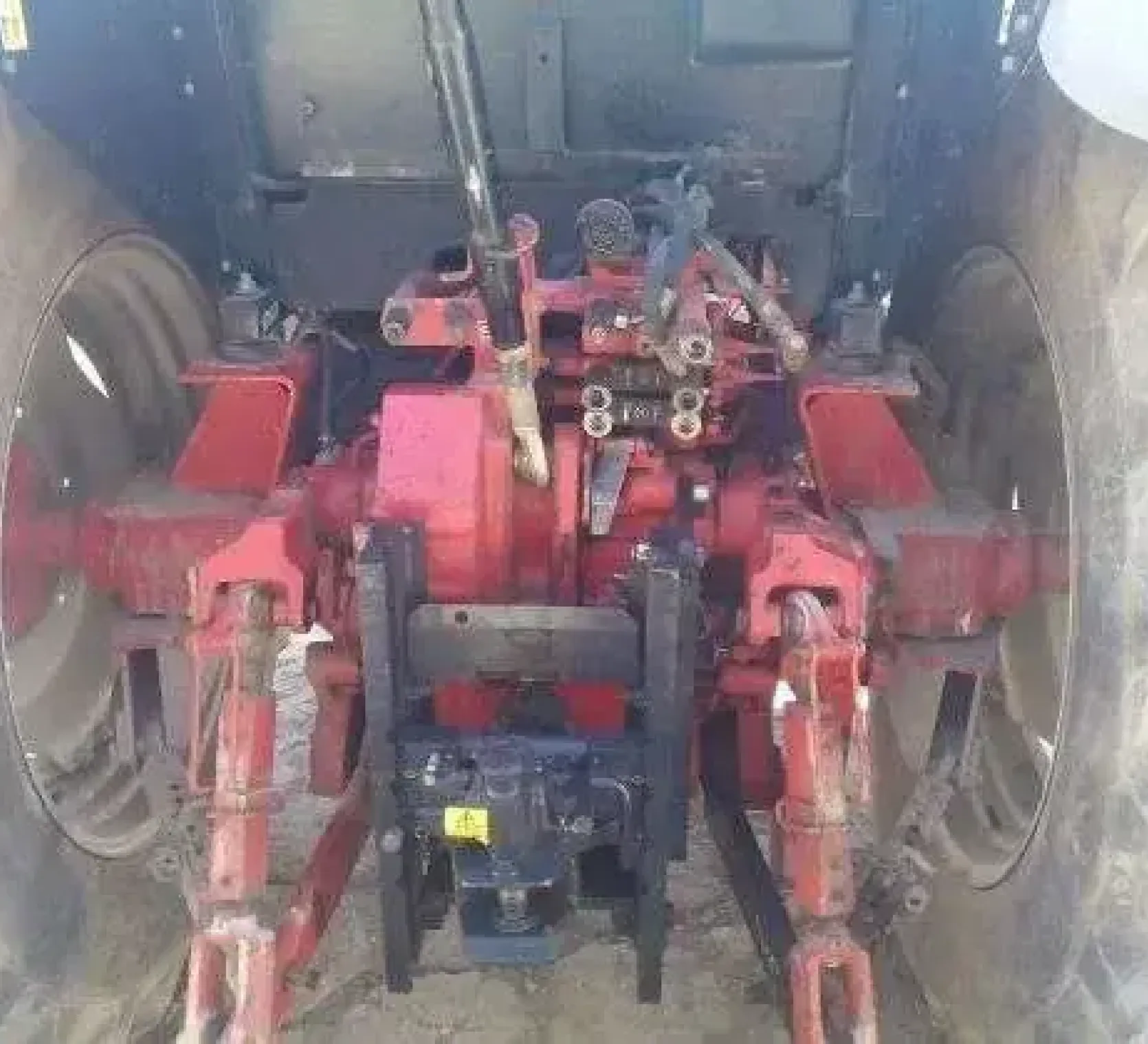 Tył ciągnika McCormik MTX 150