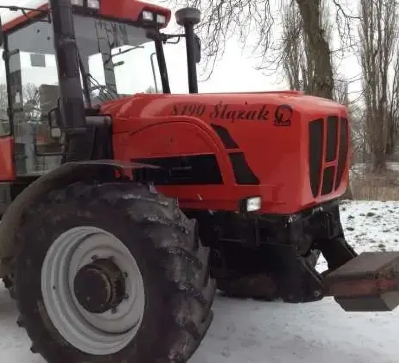 Używany traktor na równych kołach Ślązak 8190 190 KM