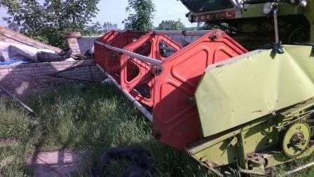 heder do używanego kombajnu Claas Dominator 112 CS 