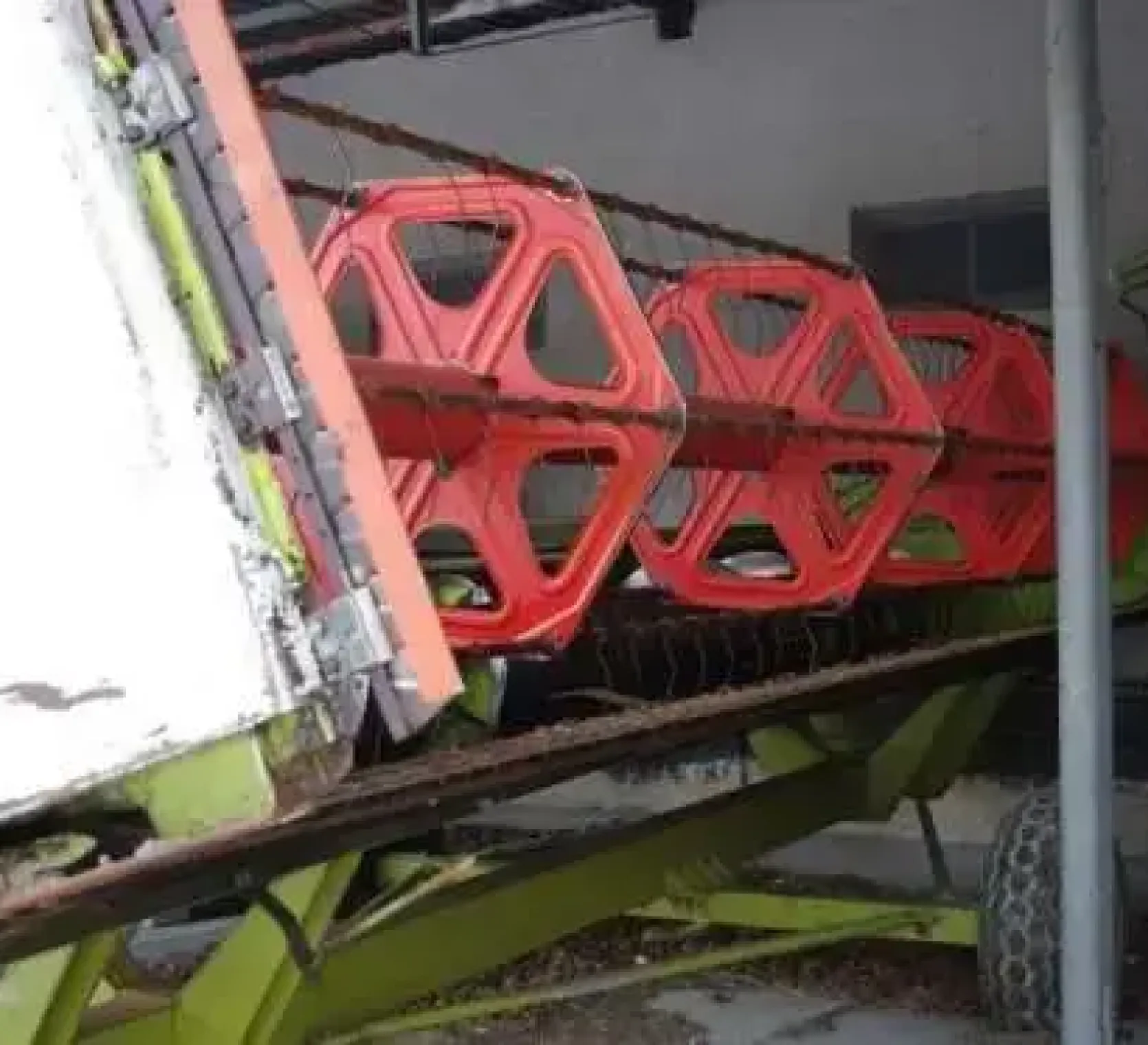Heder do używanego kombajnu Claas Mega